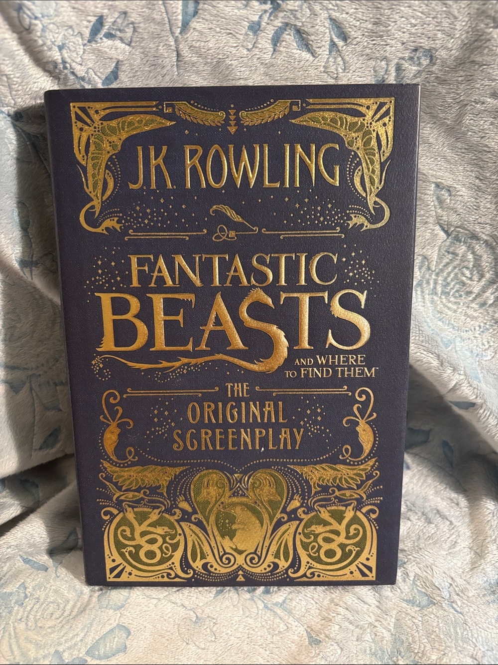 Fantastic Beasts Original Screenplay - Navy & Gold Edition by J.K. Rowling